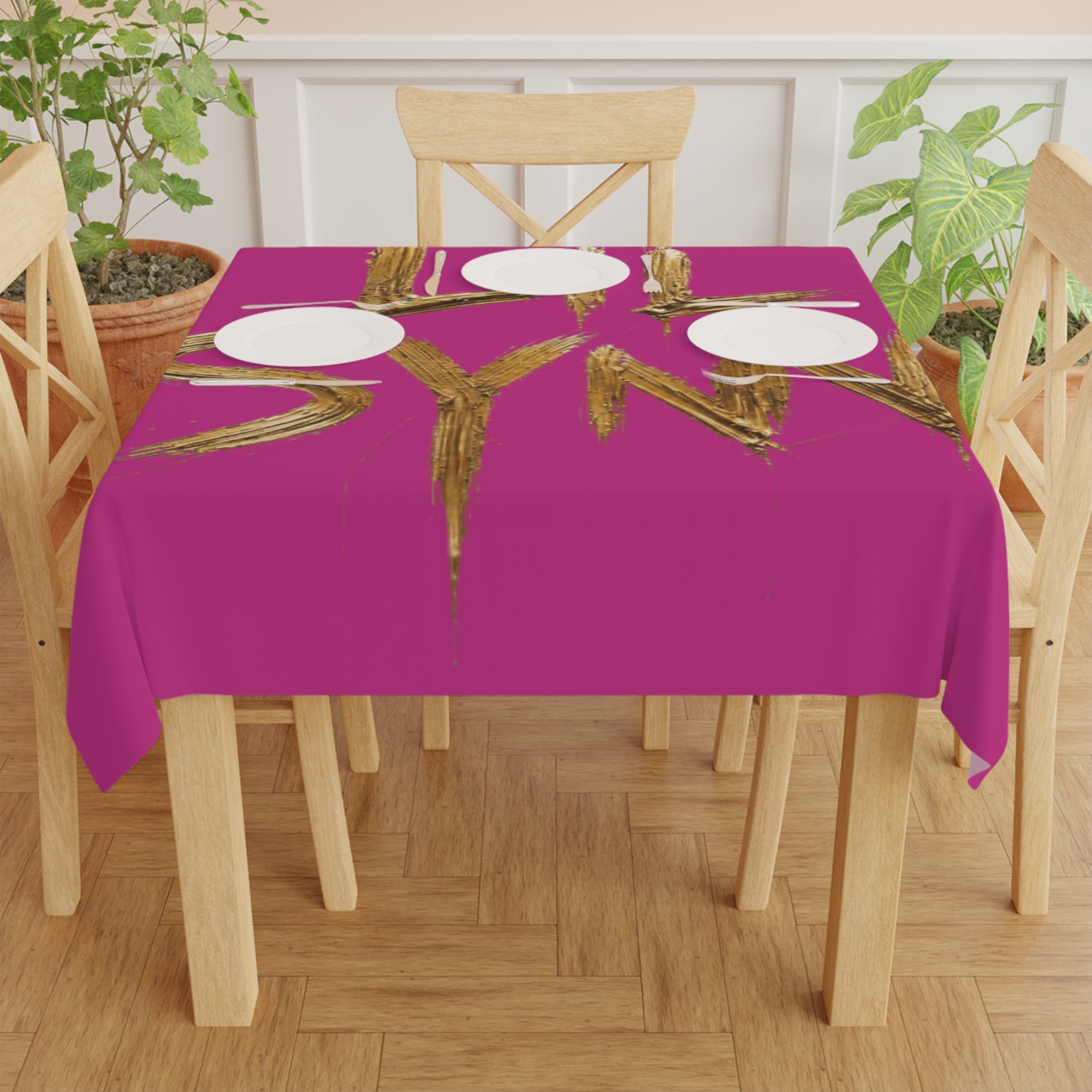 LIL SYNN Tablecloth (Pink)