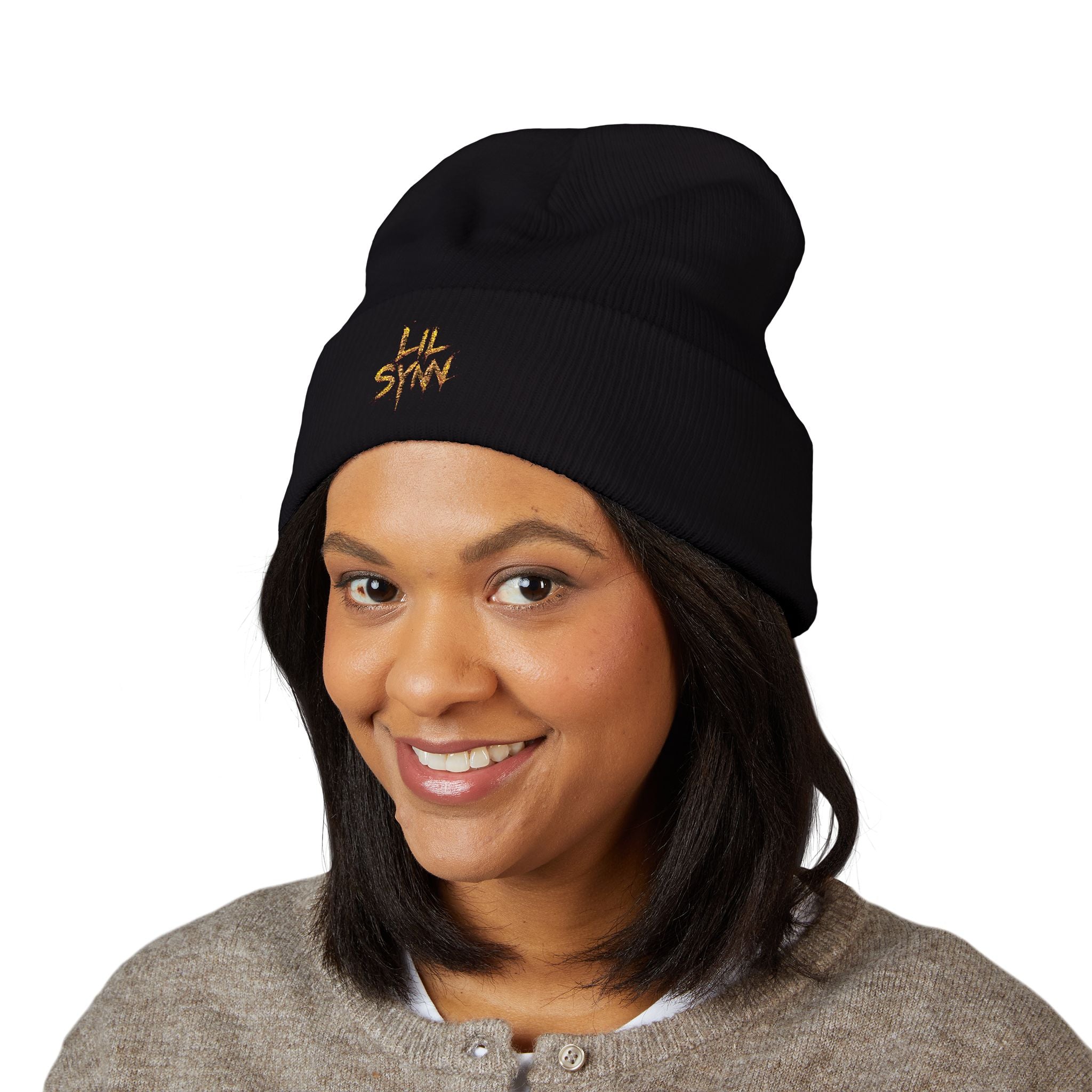 LIL SYNN Classic Cuffed Beanie (Embroidery)
